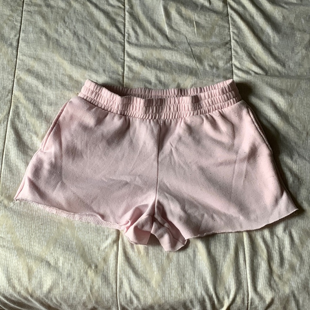 Pink comfy shorts